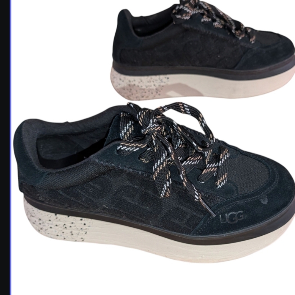 UGG Women's Black and White Sneakers